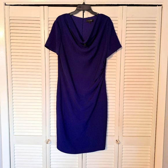 St. John Royal Blue Dress - Picture 2 of 9